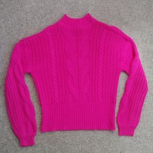 Hot pink sweater